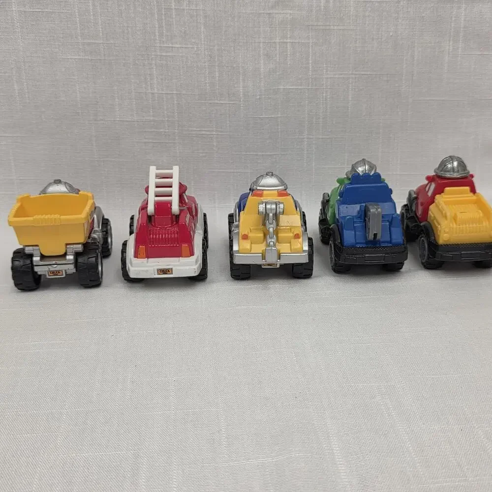 Disney Pixar Cars Tonka Chuck Friends Diecast Toy Trucks Lightning McQueen Lot 6